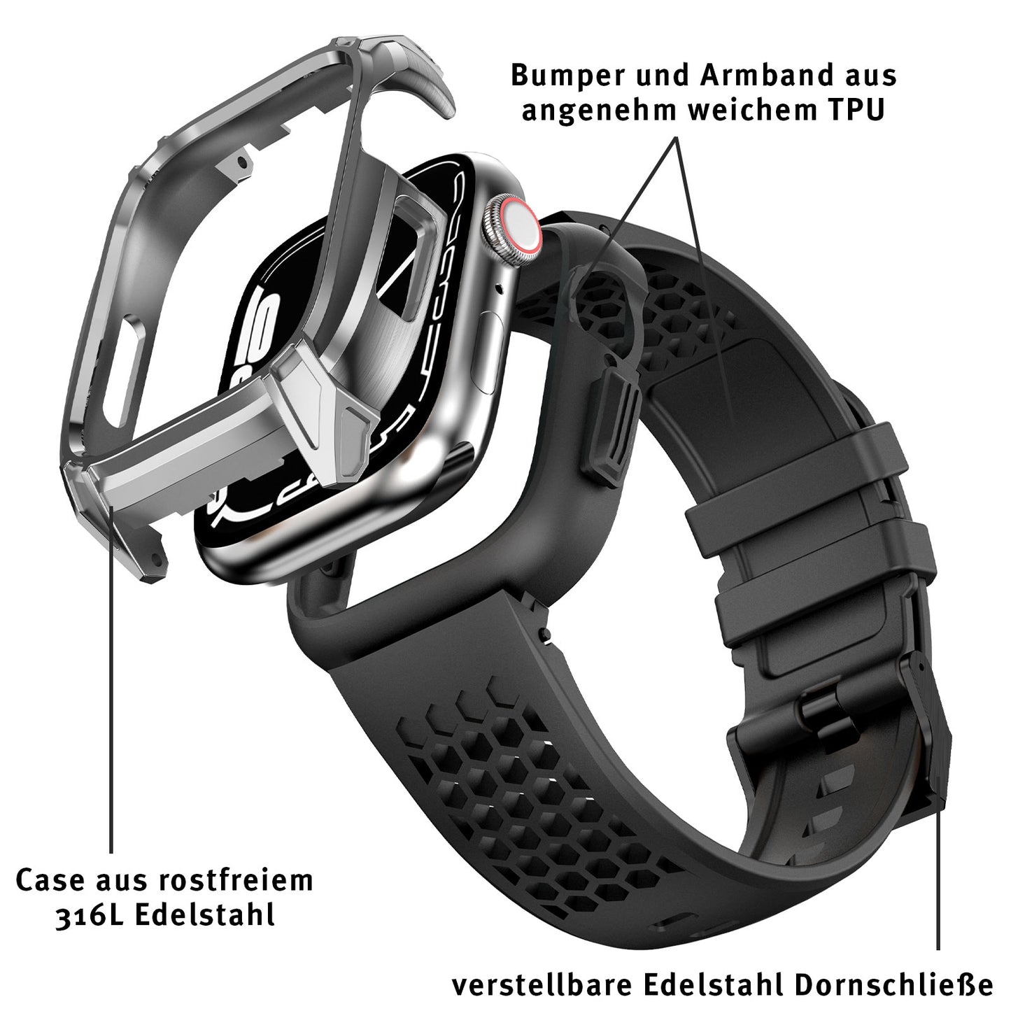 RUGGED EXPLORER Armband für Apple Watch