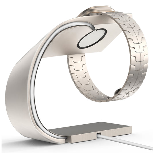 arktisband Aluminium Apple Watch Ultra Ständer - Titanfarben