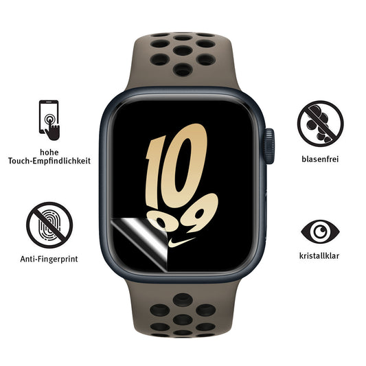 arktis Apple Watch Full Protection Schutzfolie - 2er Set