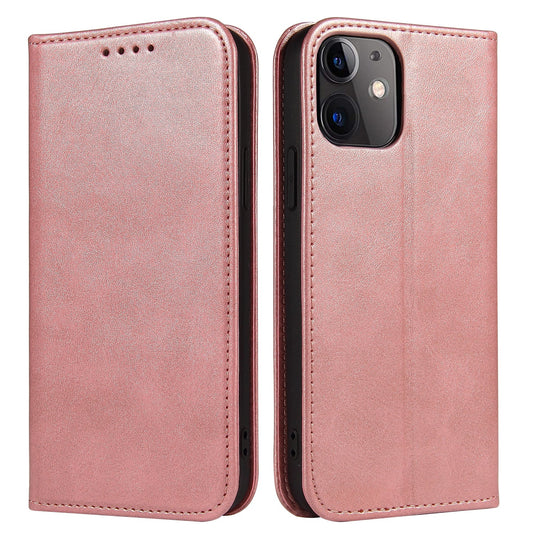 Zwei rosa Mobiletto iPhone 14 UltraSlim Schutzhüllen, eine offen mit einem Telefon darin und eine geschlossen, bestehen aus strapazierfähigem TPU-Silikon für stilvollen, leichten Schutz. Marke: Mobiletto.