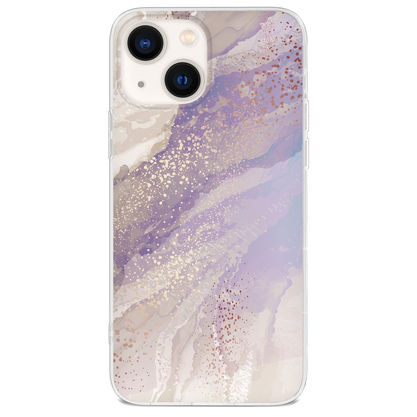 Impressly iPhone 13 Schutzhülle DESIGN Edition Lavender Touch