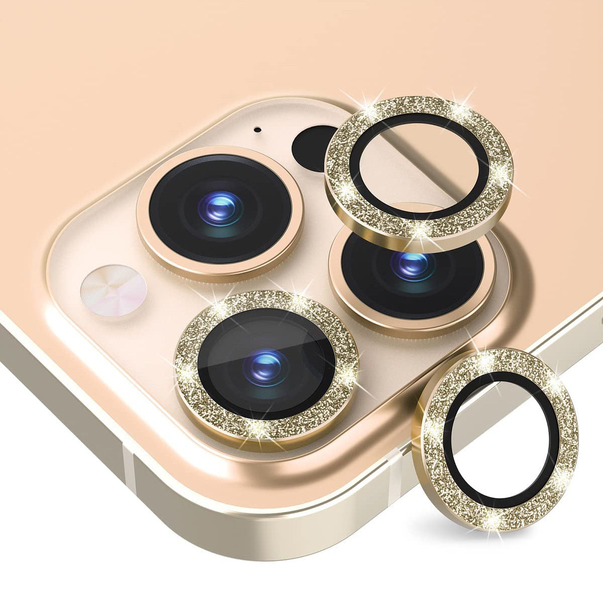 ArktisPRO iPhone 13 Pro Max SPARKLING Lens Protector
