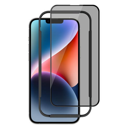 ArktisPRO iPhone 14 PRIVACY Full Cover Displayschutz GLAS
