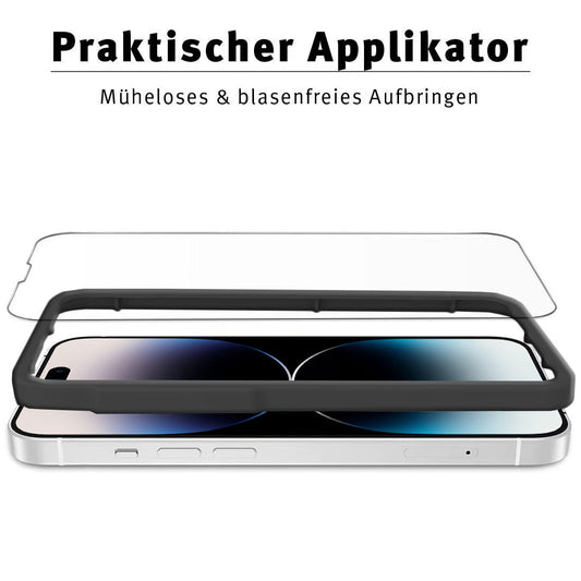 ArktisPRO iPhone 14 Pro Max Displayschutz GLAS - 3er Set