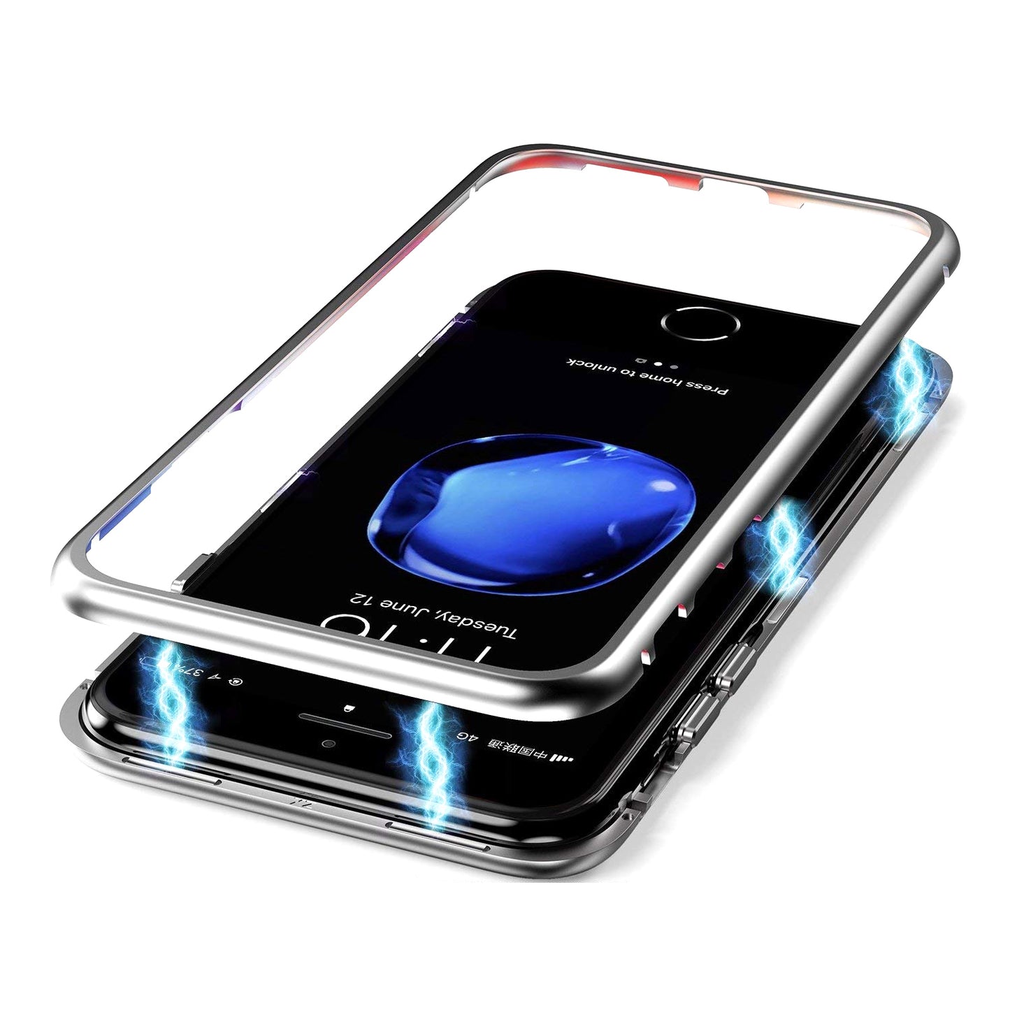 Aviato Magnetic Aluminum Case für iPhone 8 Plus - 7 Plus