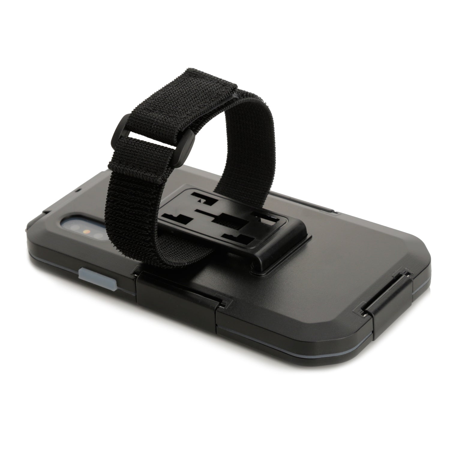 Accezz Handyhalterung Pro Fahrrad für das iPhone 11 Pro Max - universell -  mit Gehäuse - schwarz