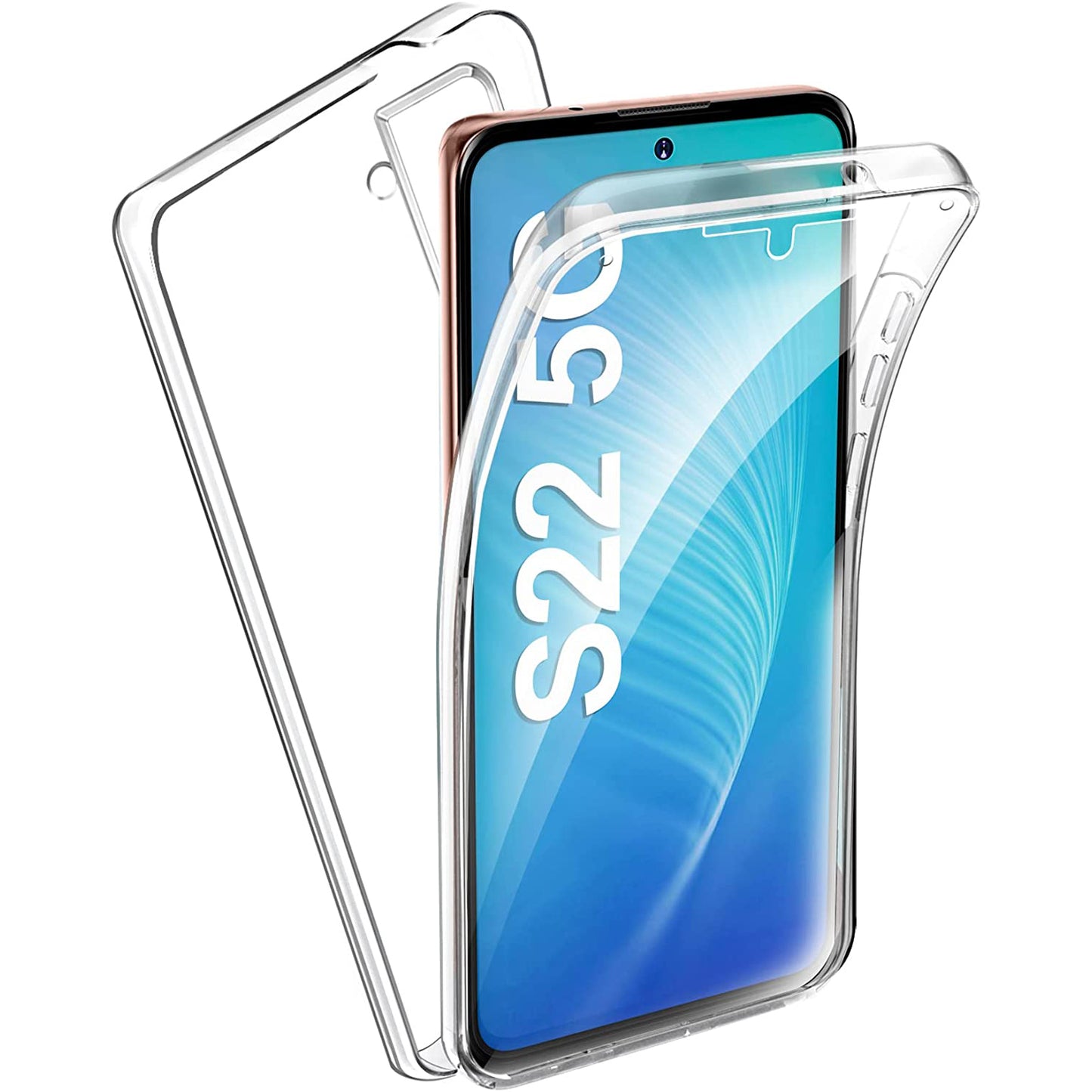 ArktisPRO Samsung Galaxy S22 Handyhülle FULLBODY Case - Klar