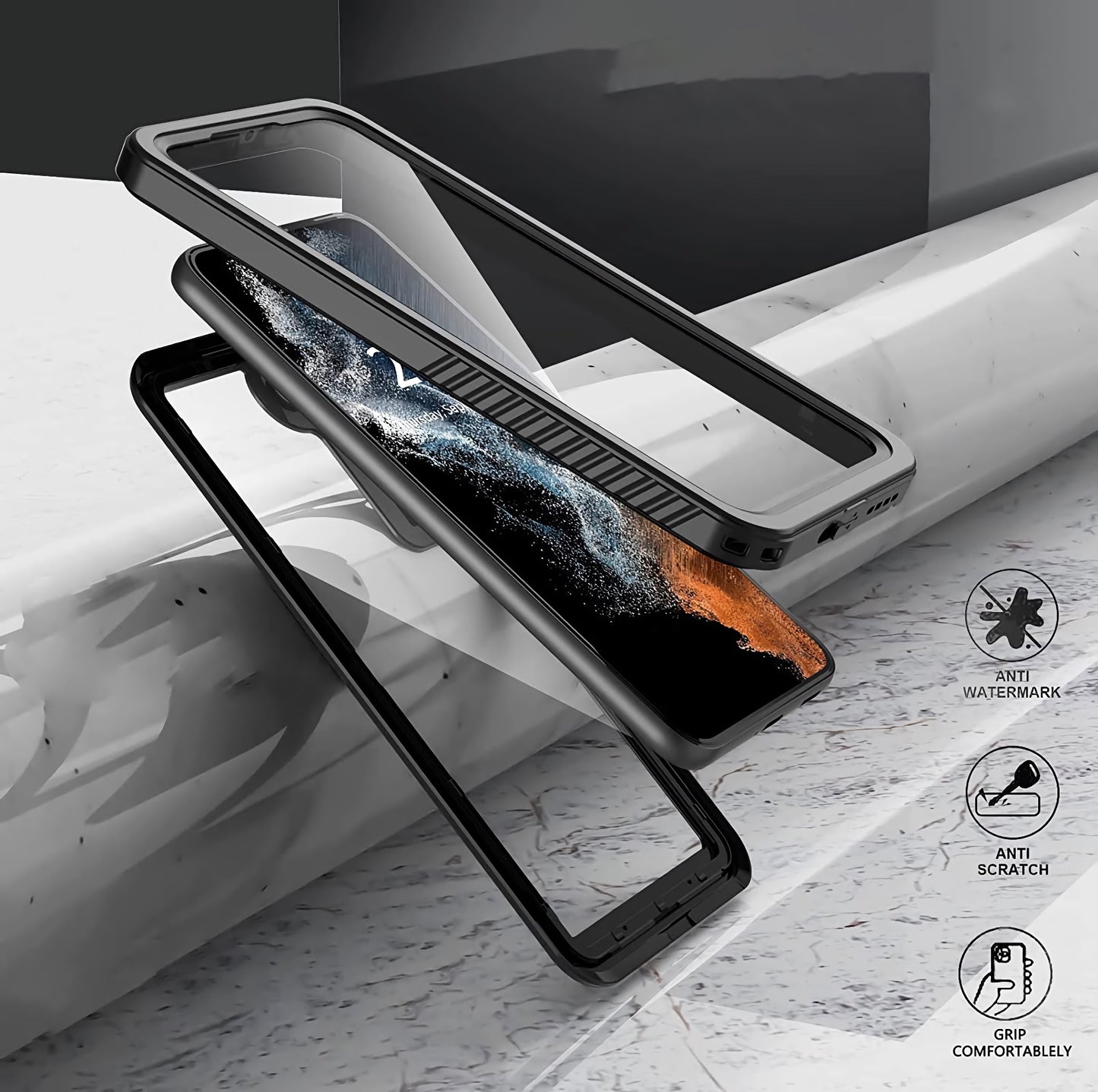 ArktisPRO Samsung Galaxy S22 Wasserdichtes Actioncase