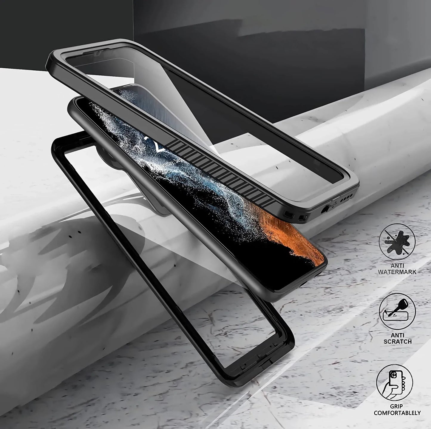 ArktisPRO Samsung Galaxy S23 Ultra Wasserdichtes Actioncase