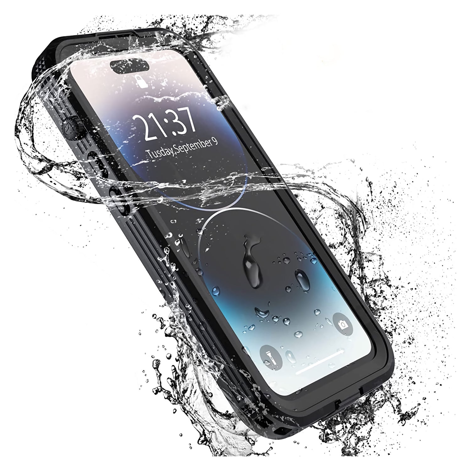 ArktisPRO iPhone 15 Plus Wasserdichtes Actioncase